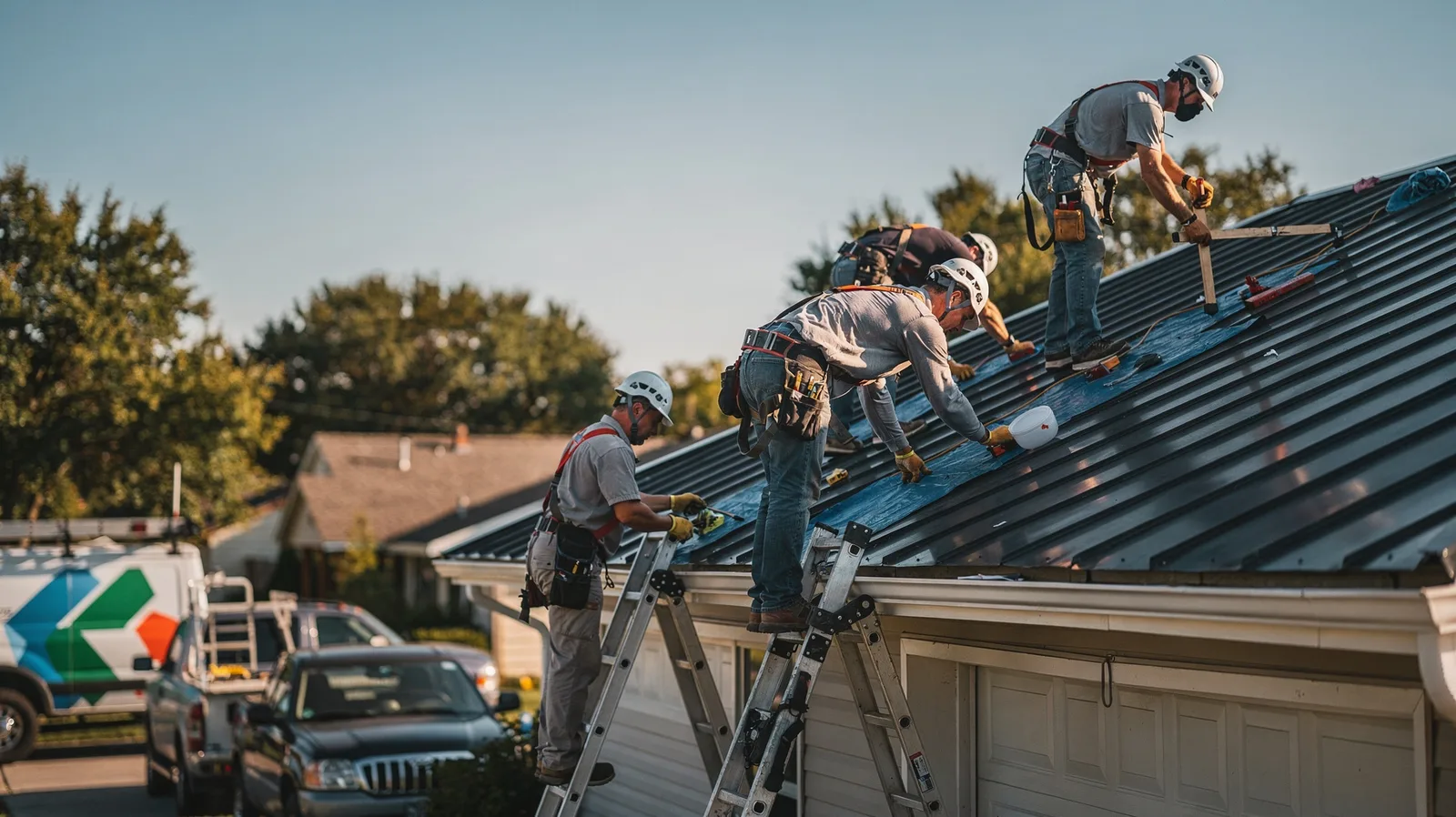 Metal Roof Installation in Ewing, IL near me